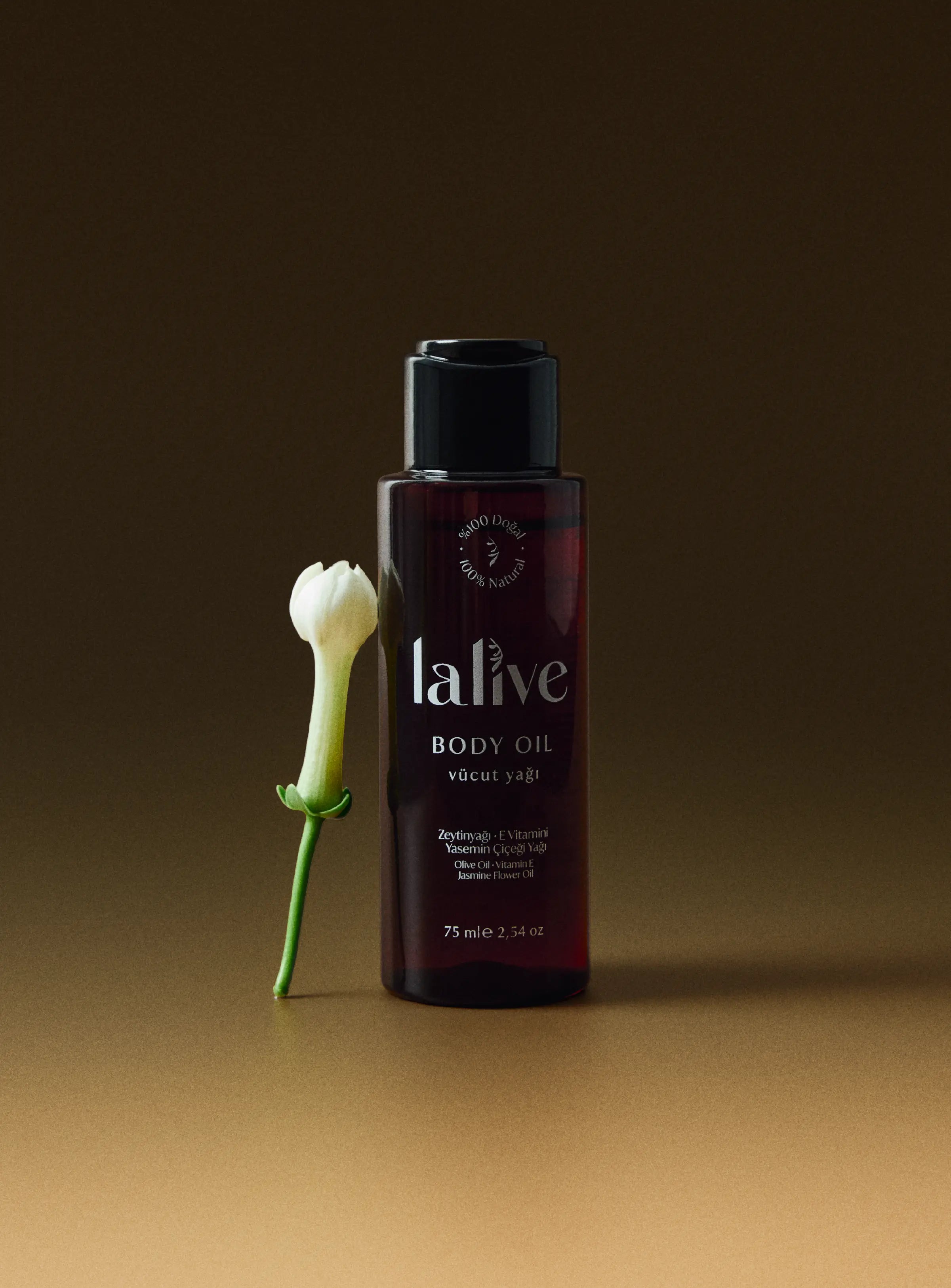 Lalive Seyahat Boy Vücut Bakım Yağı 75 ML