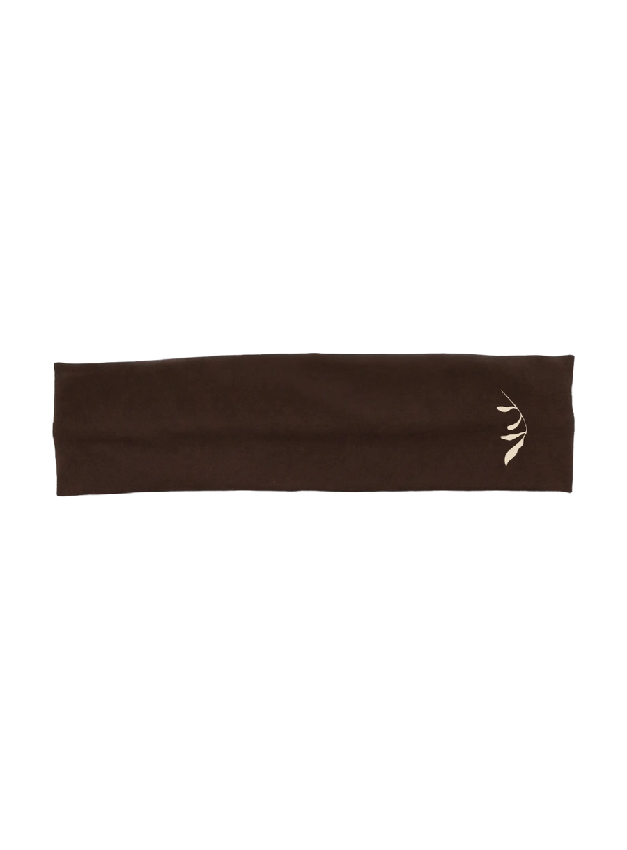 Self-Care Club Headband Brown