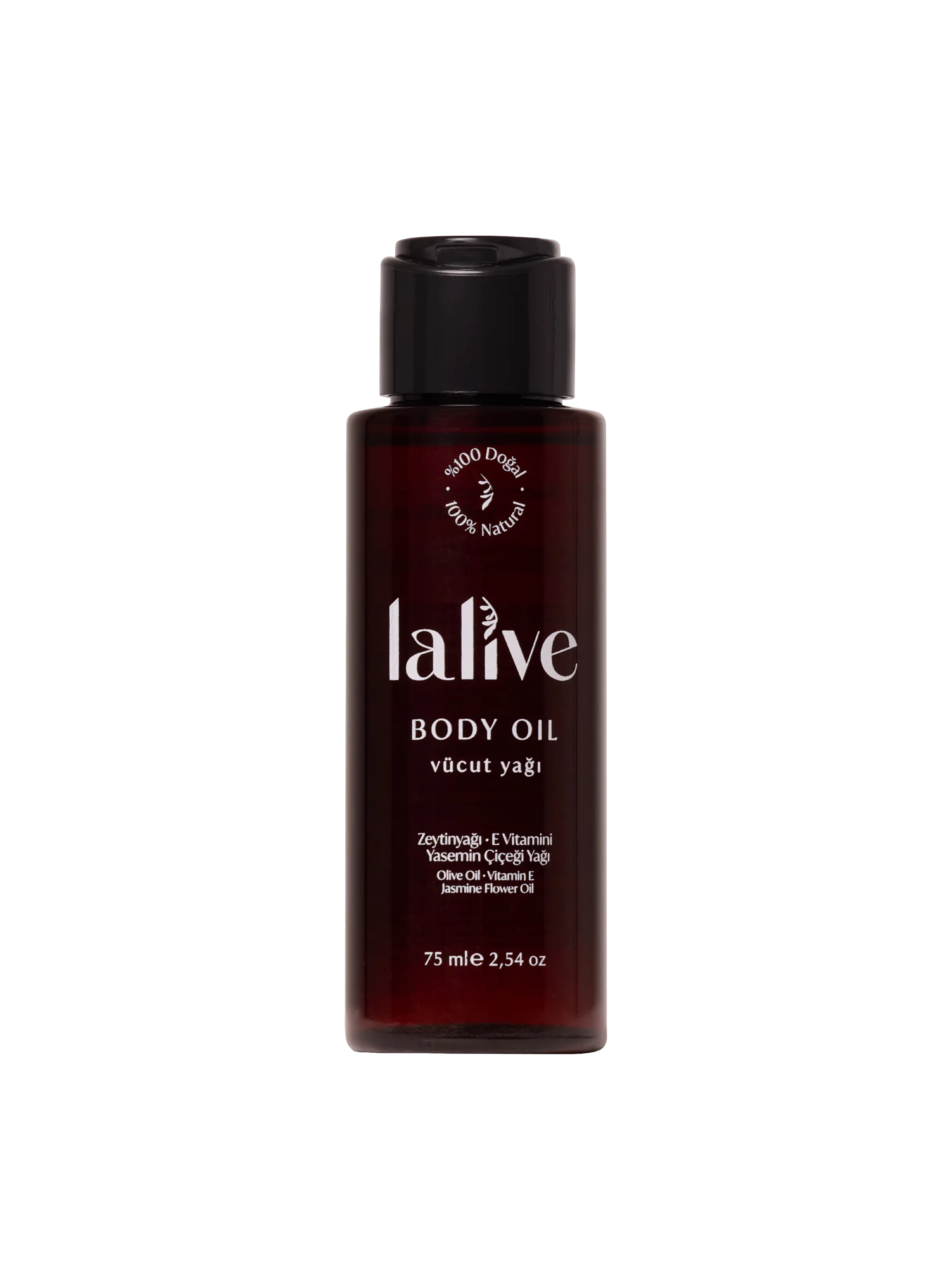Lalive Seyahat Boy Vücut Bakım Yağı 75 ML