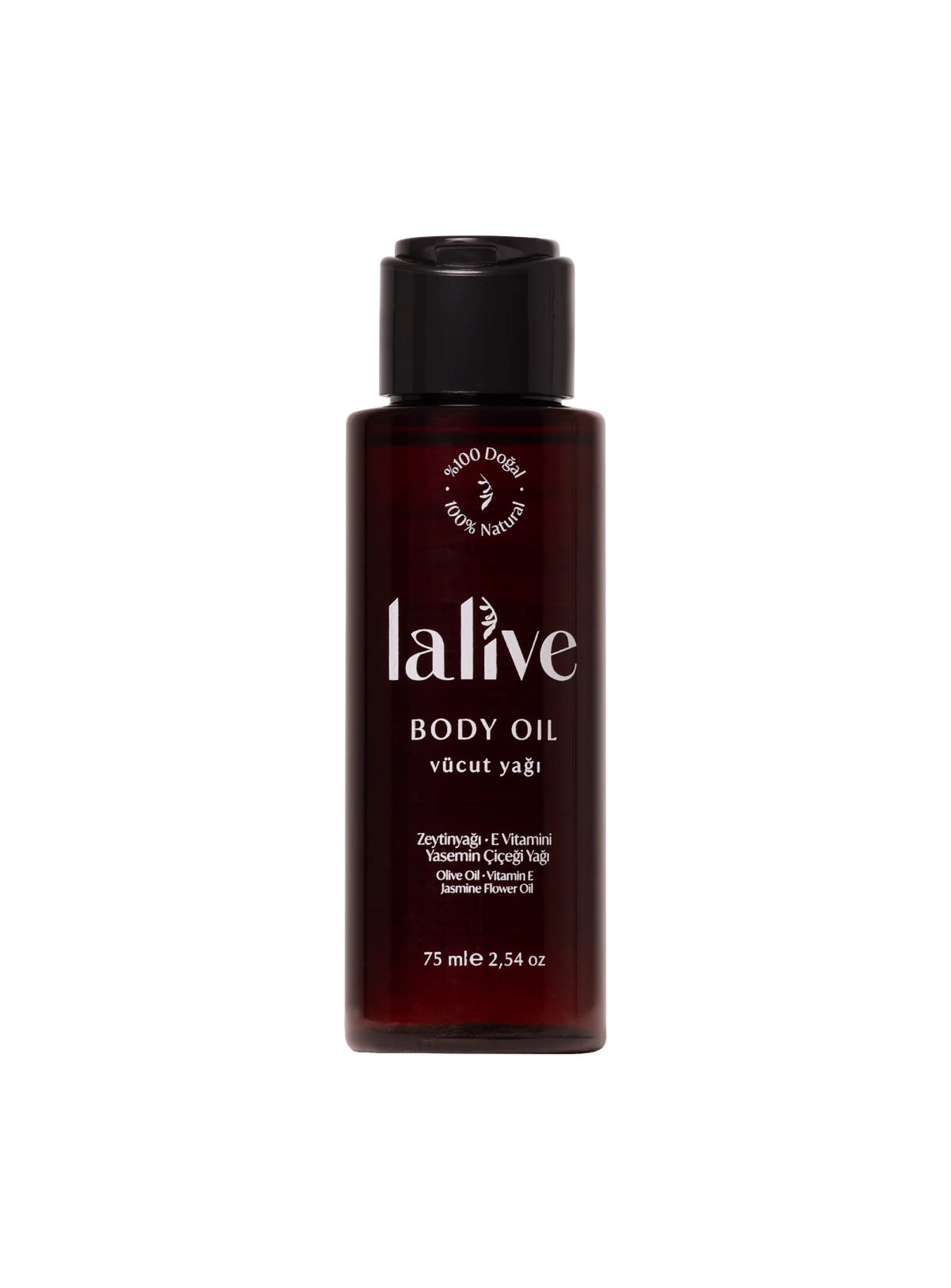Lalive Seyahat Boy Vücut Bakım Yağı 75 ML