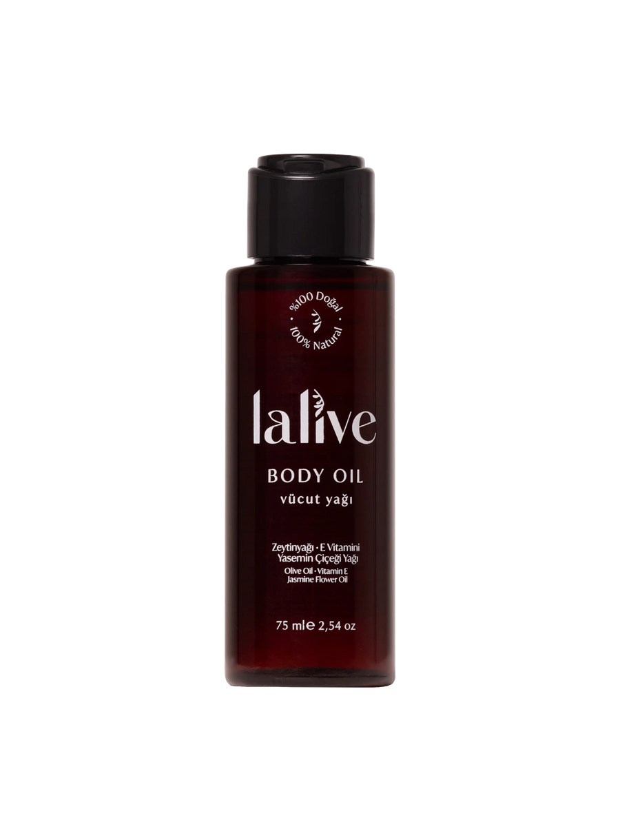 Lalive Seyahat Boy Vücut Bakım Yağı 75 ML
