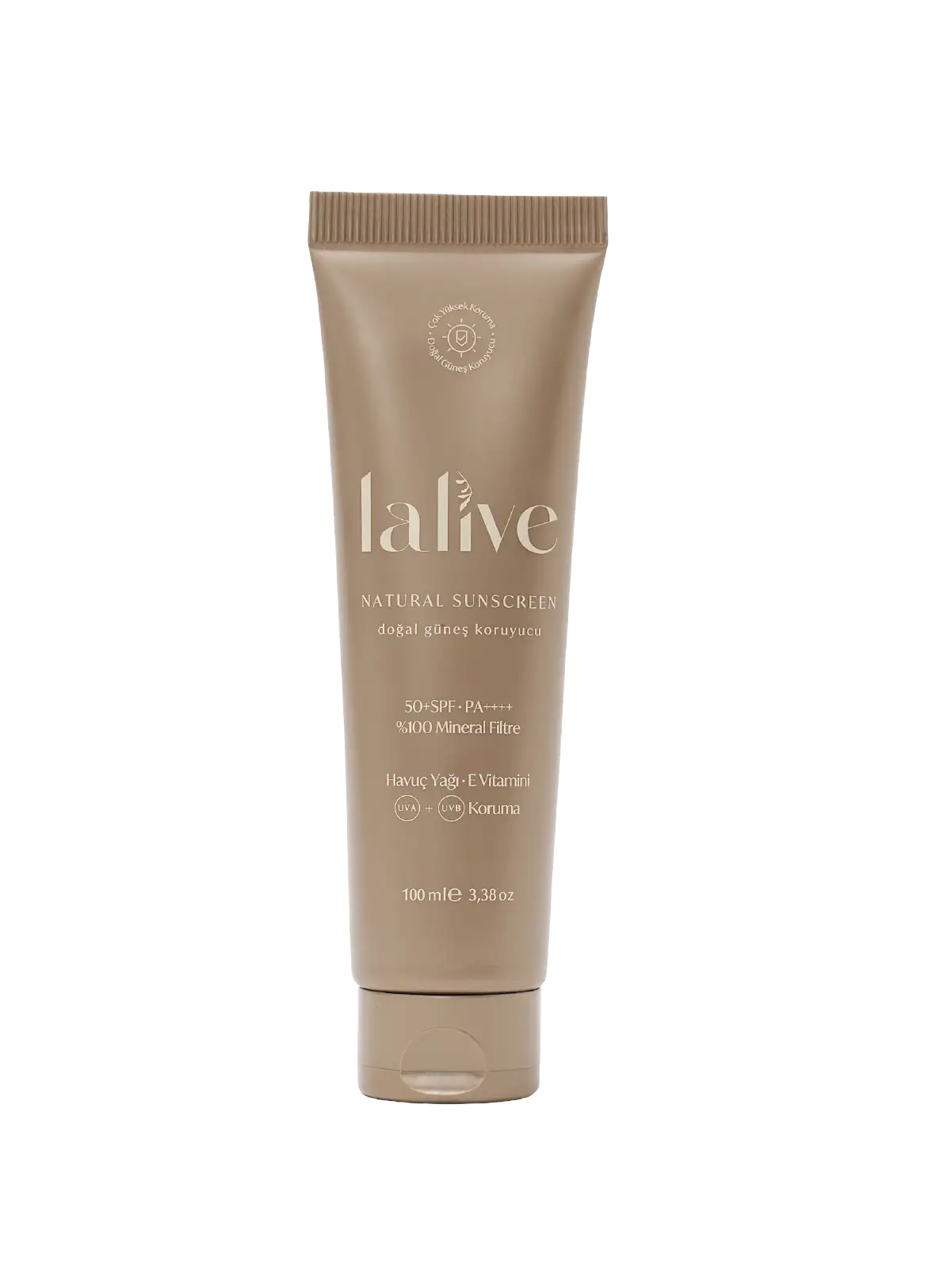 Lalive Mineral Filtre Güneş Kremi %100 Doğal 50 SPF