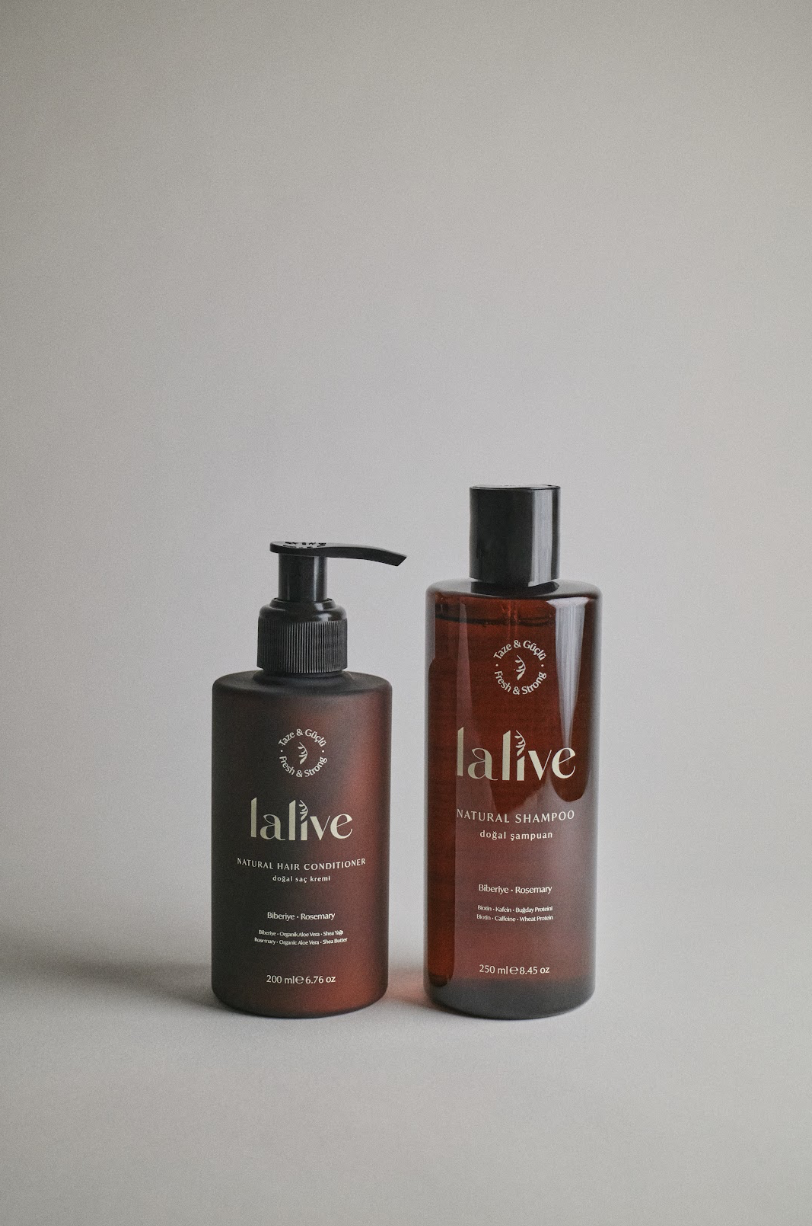 Lalive Natural Shampoo & Conditioner Rosemary