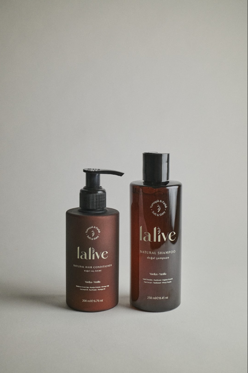 Lalive Natural Shampoo & Conditioner Vanilla