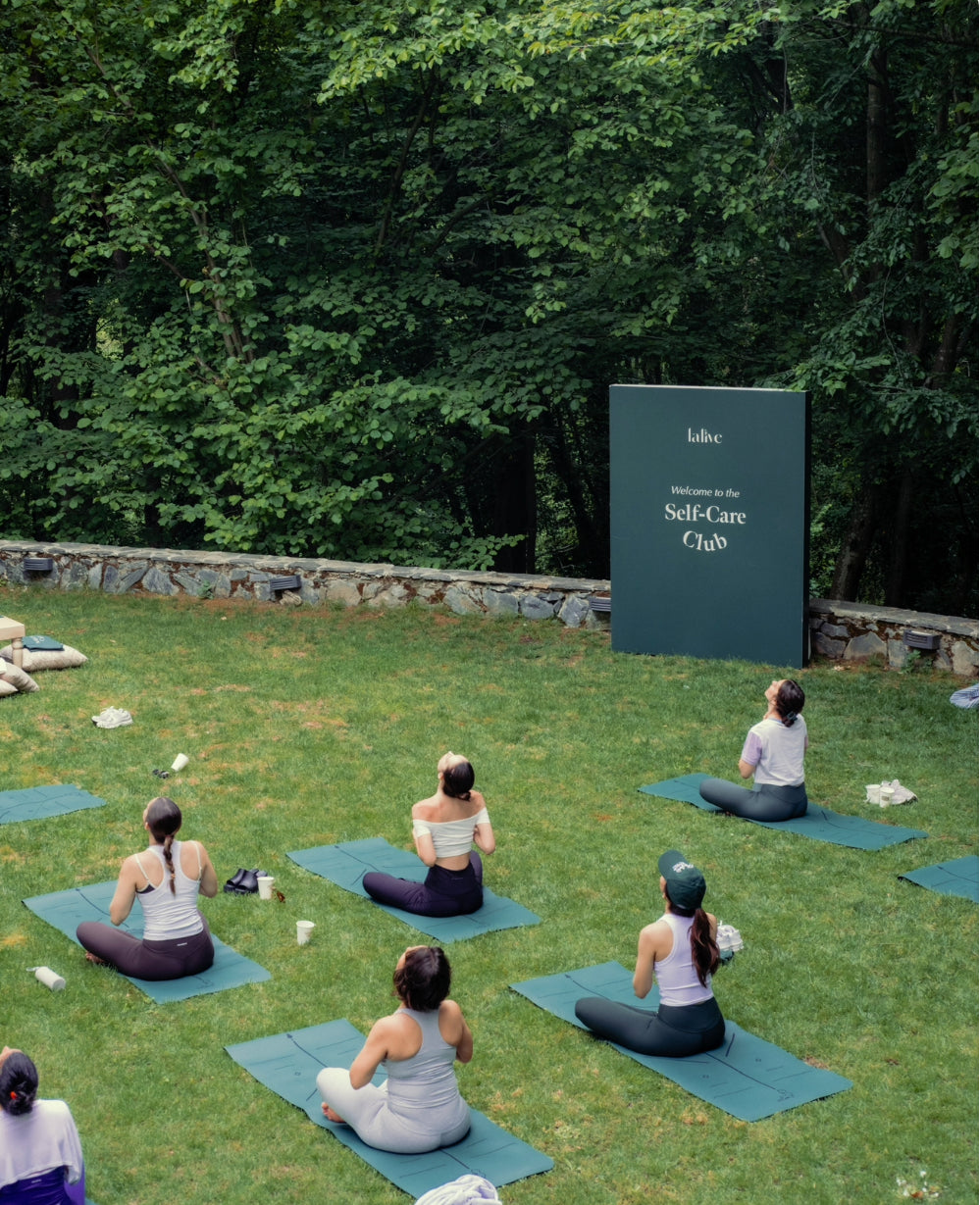 Self-Care Club yoga meet-up