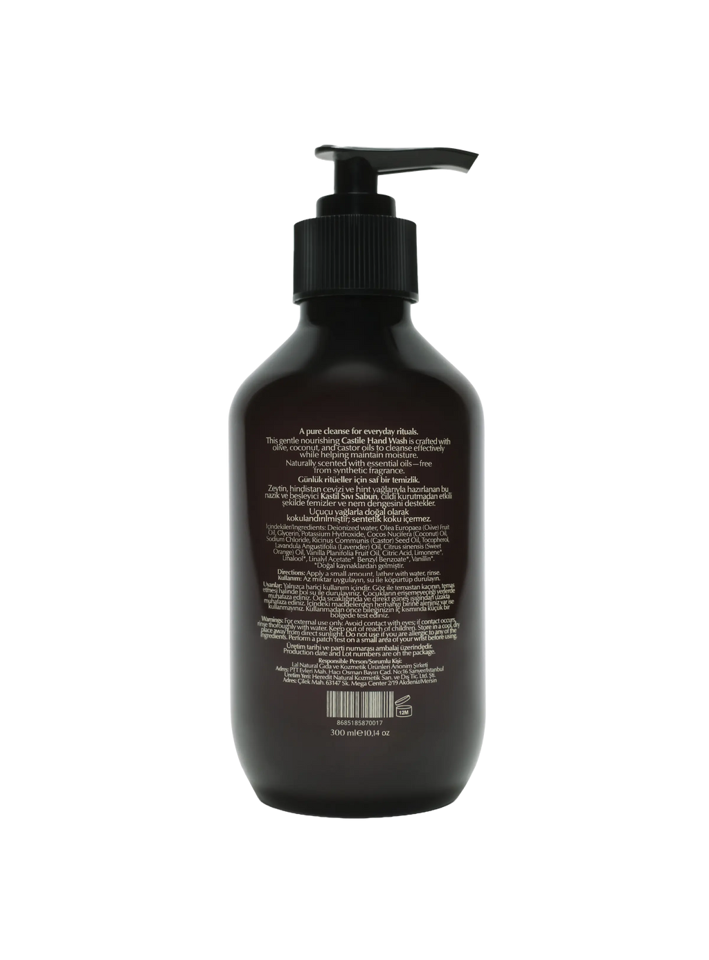 Lalive Liquid Castile Soap – Vanilla 300 ml