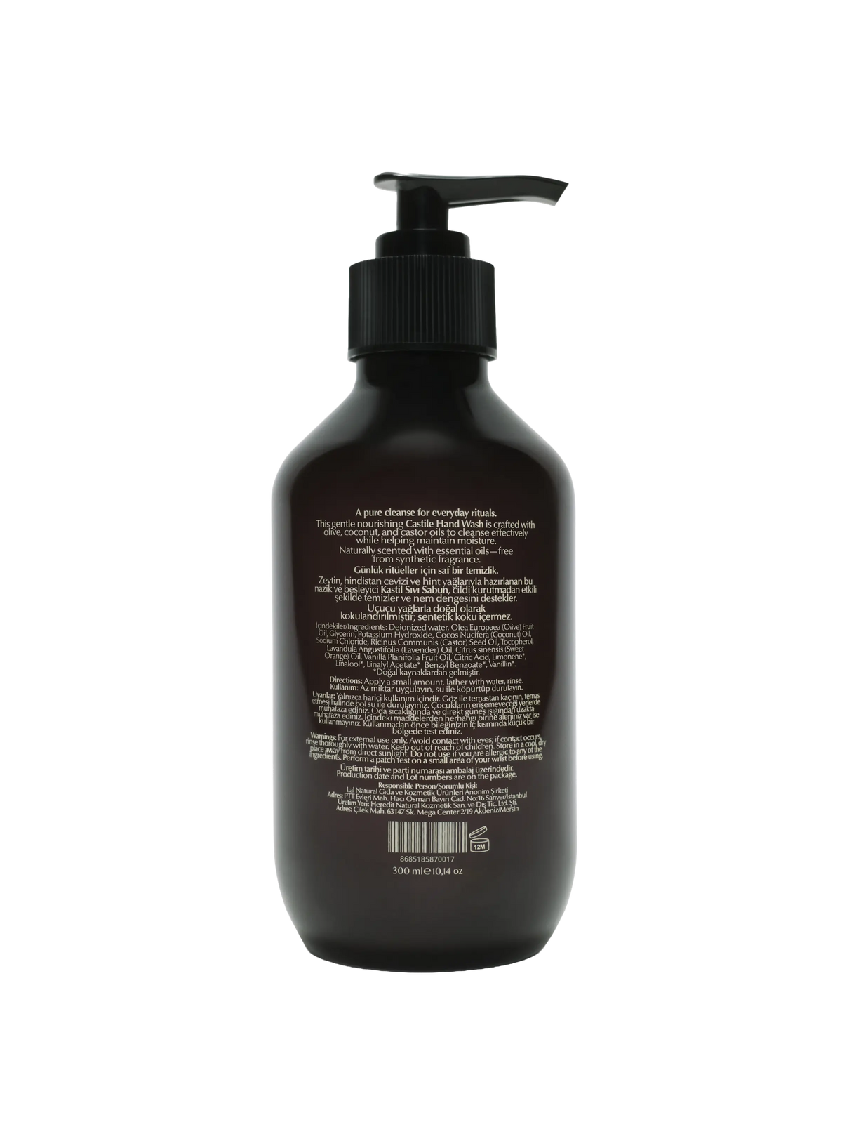Lalive Liquid Castile Soap – Vanilla 300 ml