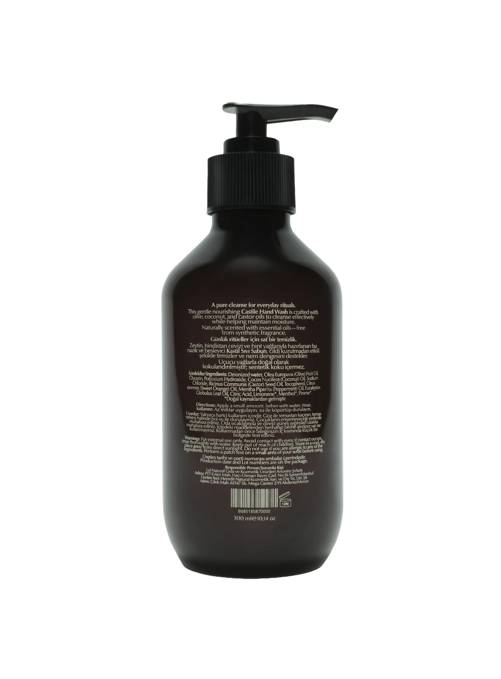 Lalive Liquid Castile Soap – Orange 300 ml