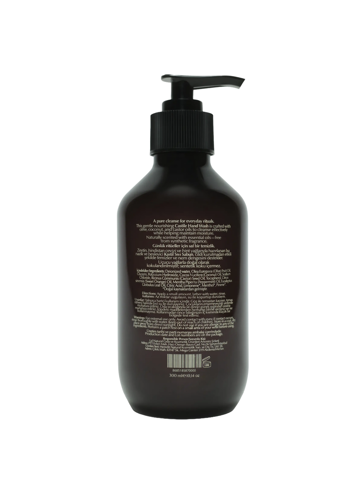 Lalive Liquid Castile Soap – Orange 300 ml