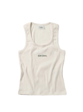 Lalive Slow Down Tank Top - White