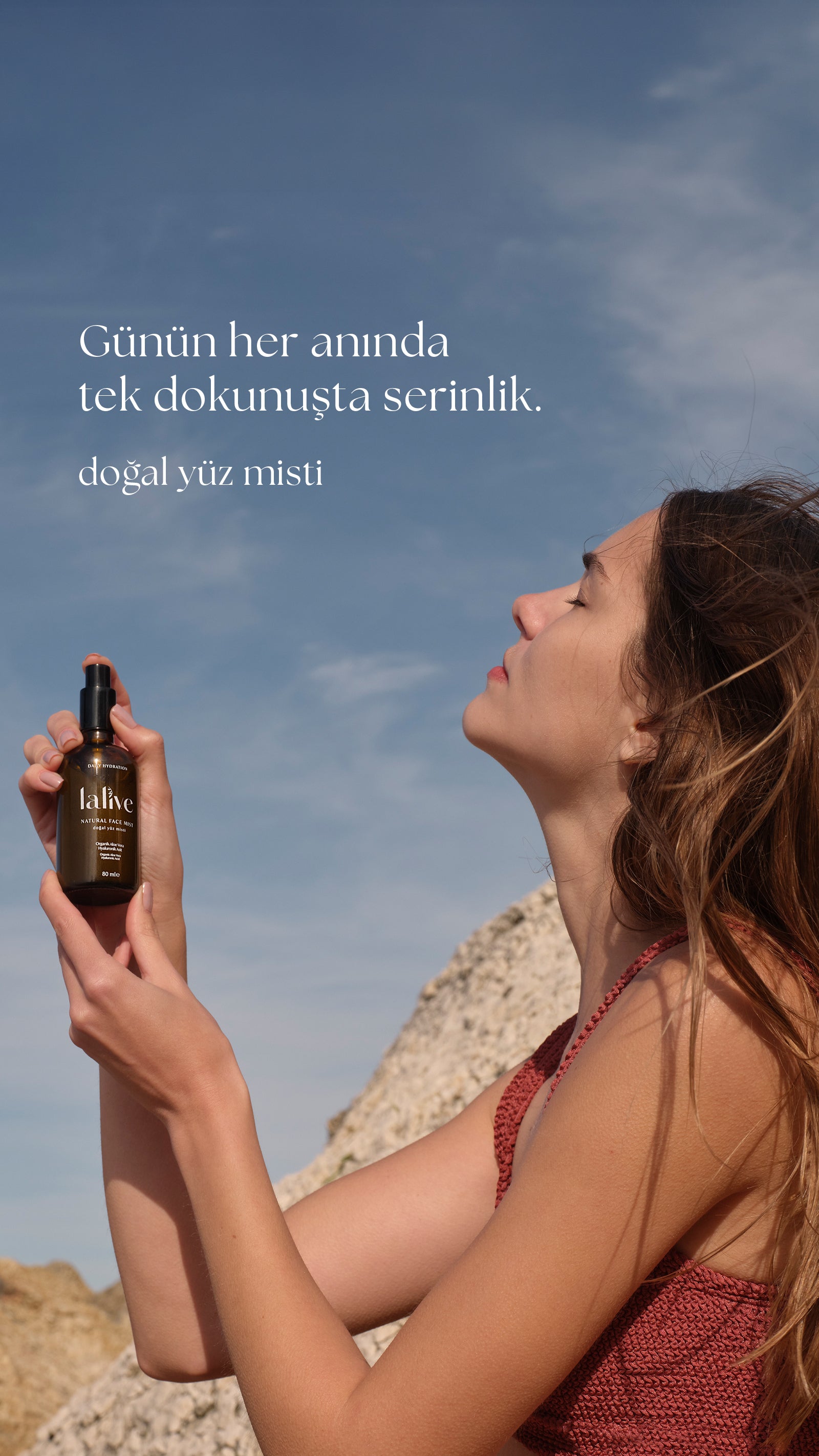 Lalive Doğal Yüz Misti – ferahlatıcı doğal yüz spreyi