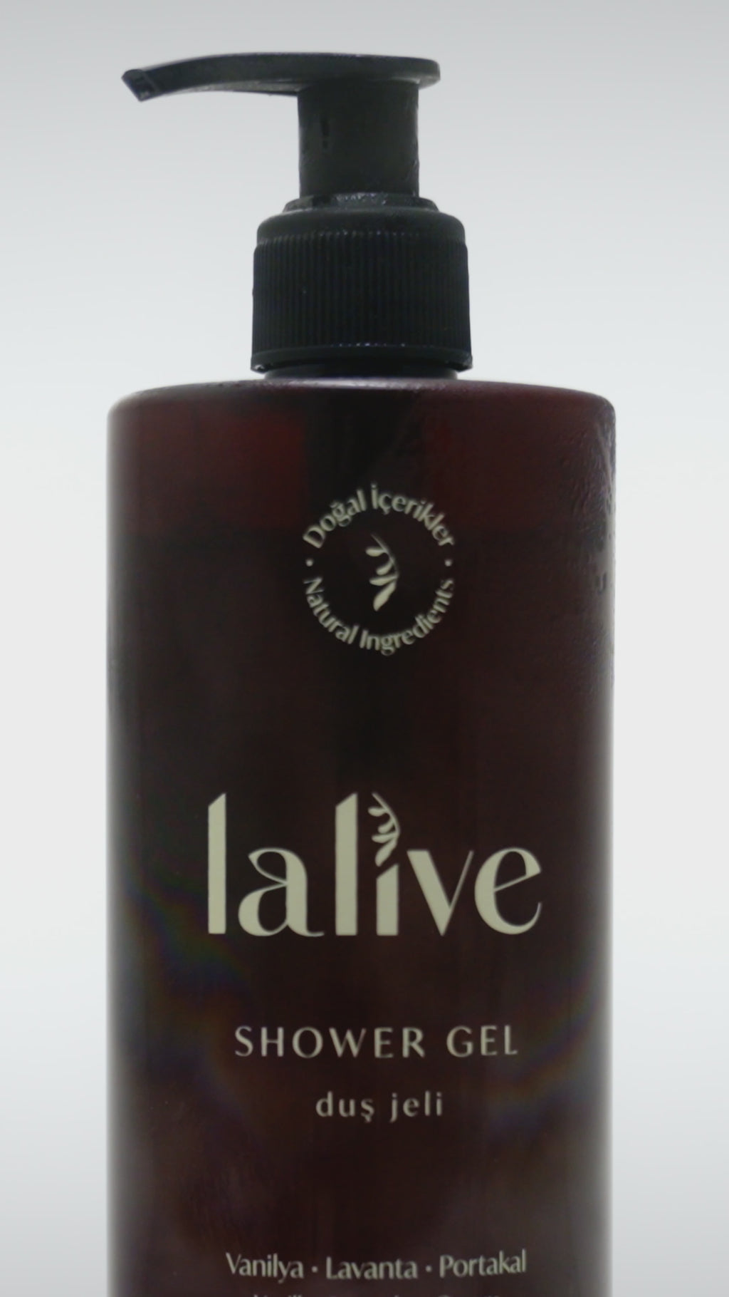 Lalive Natural Shower Gel – Vanilla & Lavender & Orange