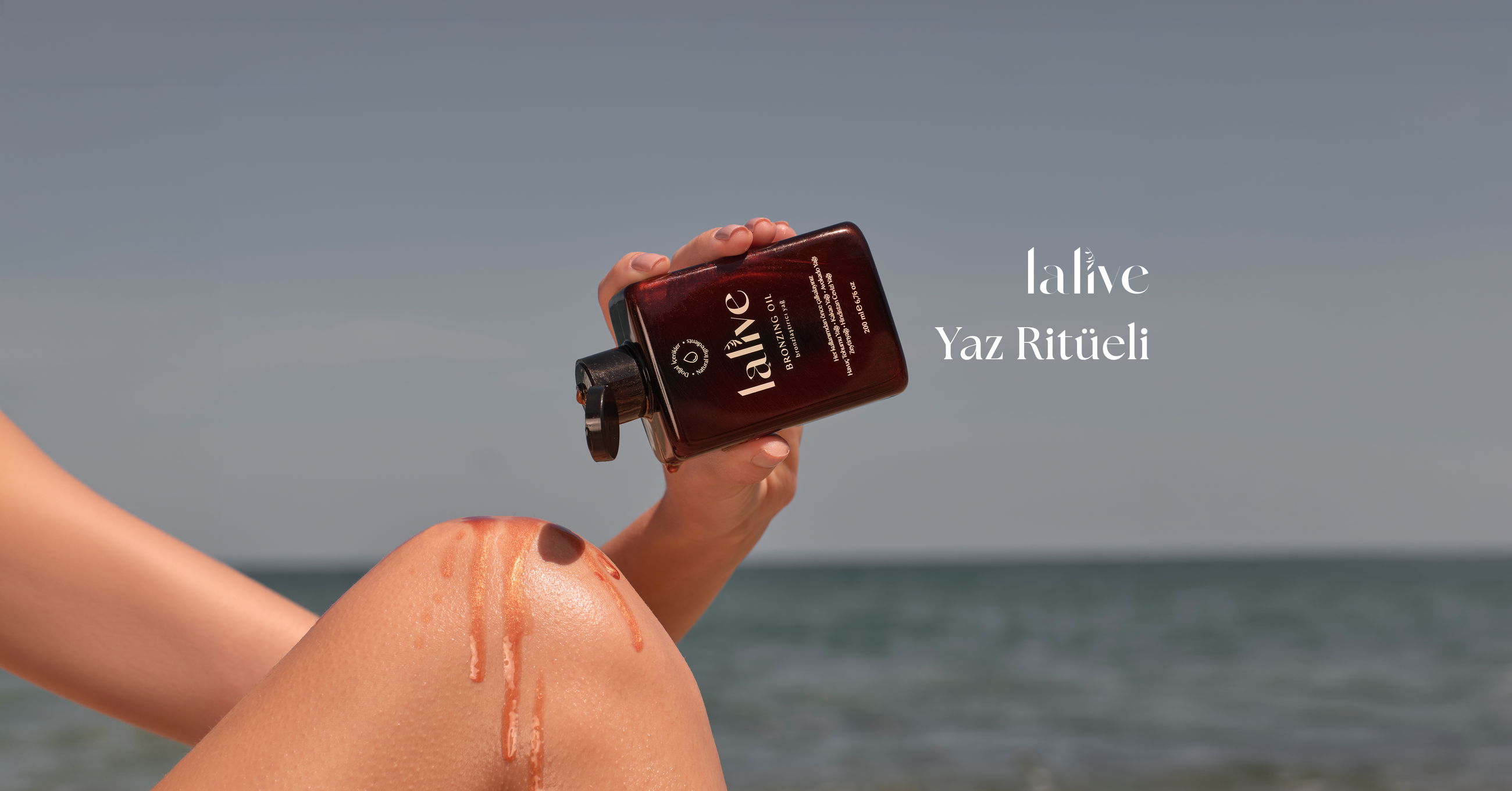 Lalive Bronzlaştırıcı Yağ – doğal bronzluk için vücut yağı