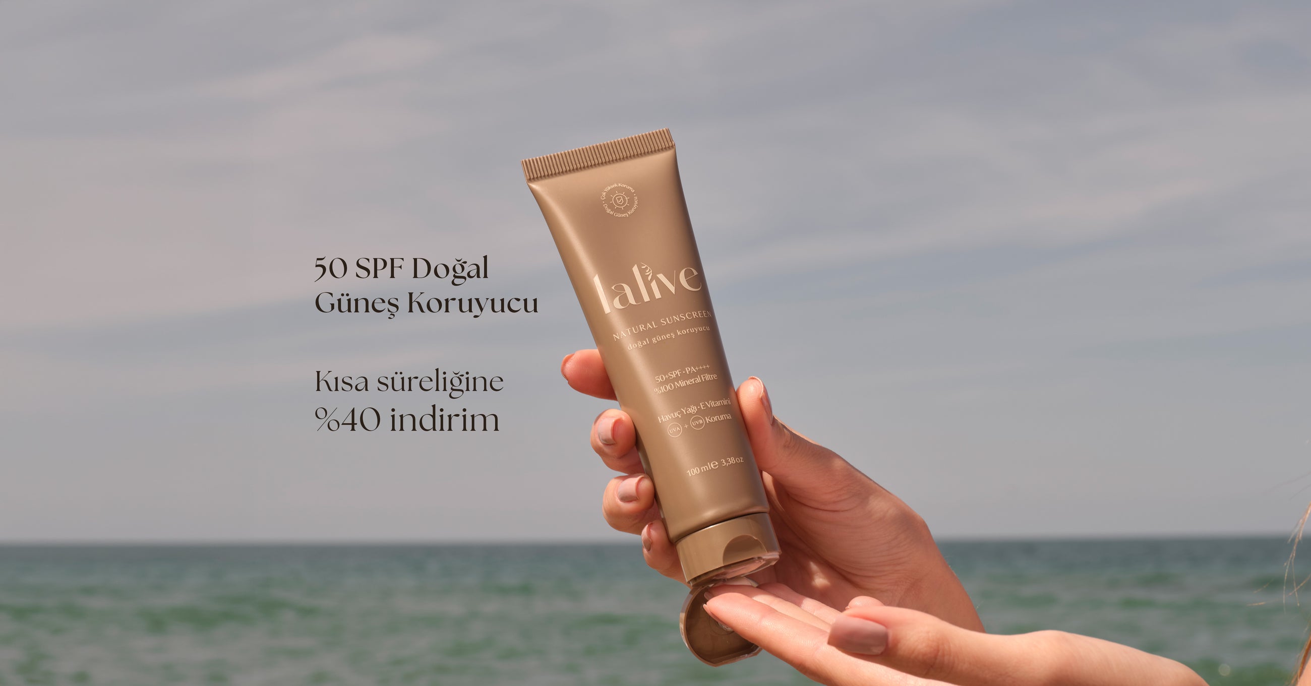 Lalive Güneş Losyonu – doğal içerikli güneş bakımı
